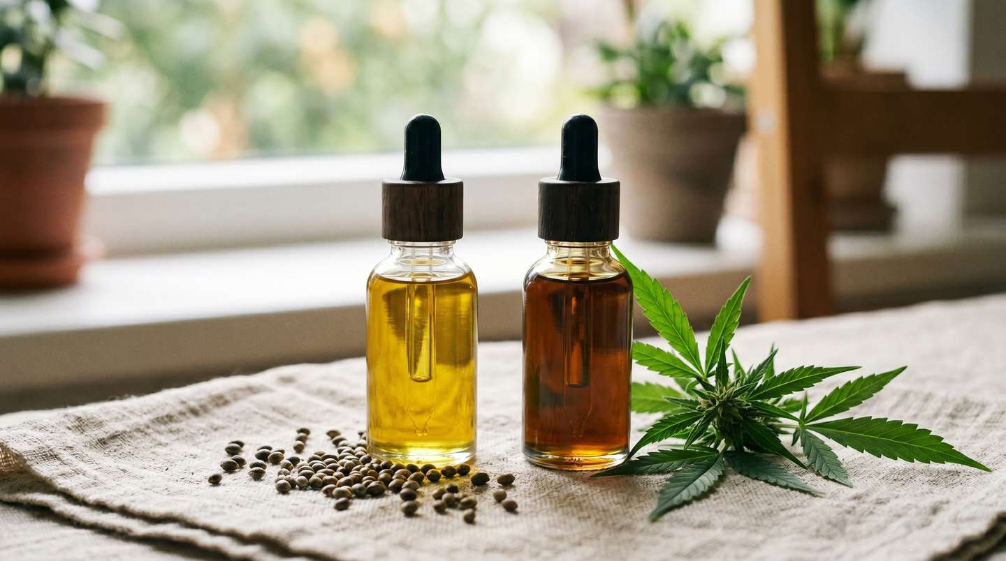 Hampolie vs CBD olie