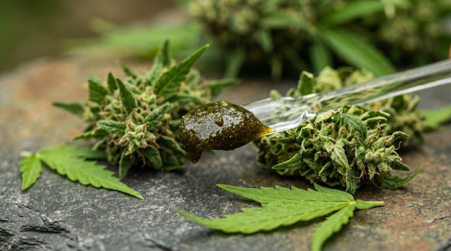 RAW CBD olie